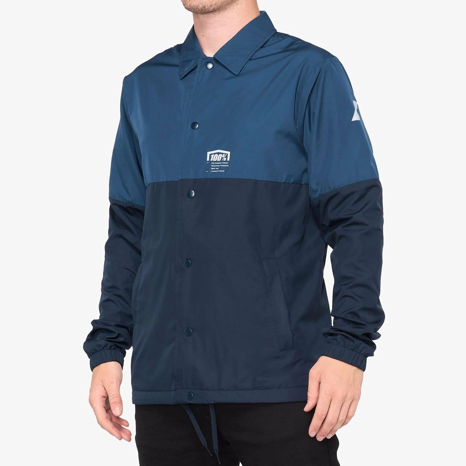 100% Ascott Coaches Jacket - Navy 3 100% Ascott Coaches Jacket - Navy