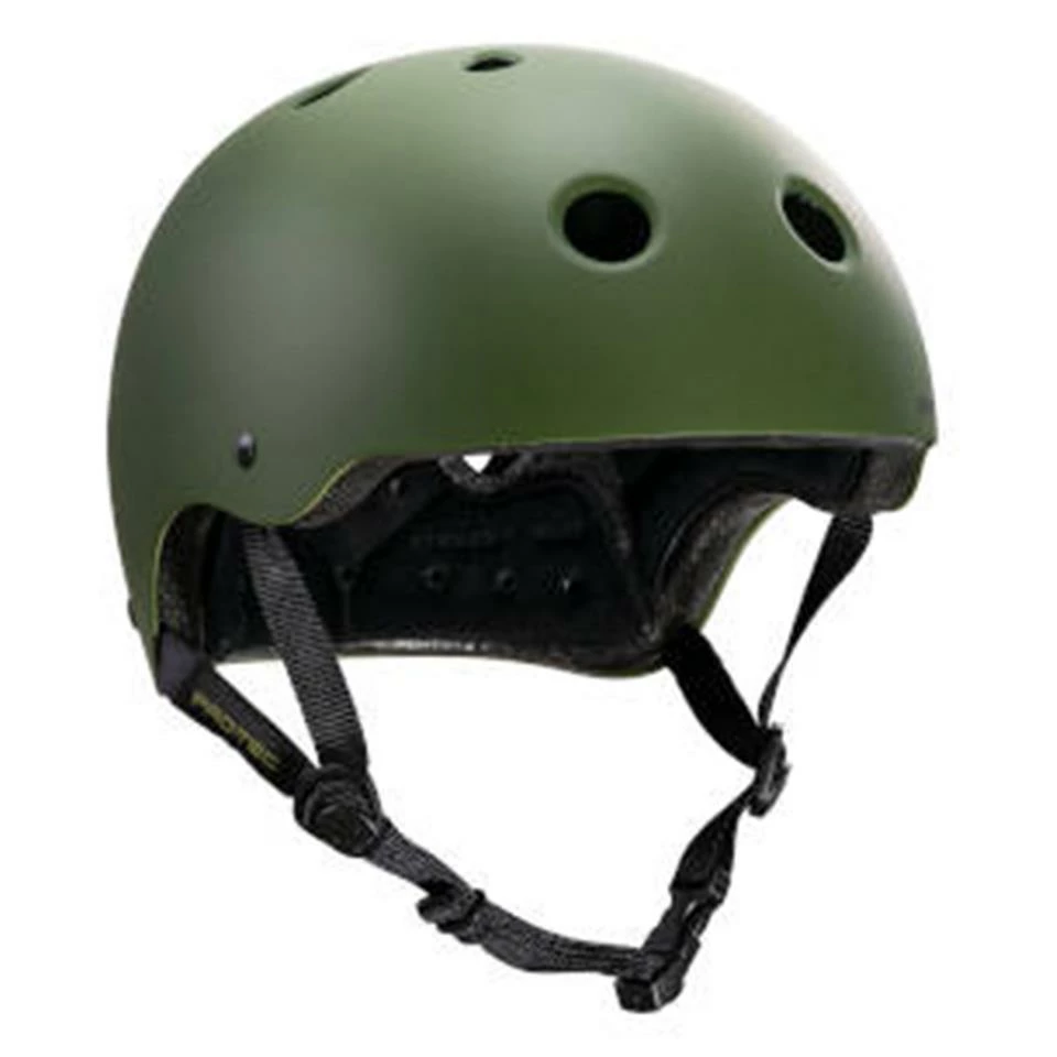 Pro-Tec Classic Helmet - Flat Olive 9 Pro-Tec Classic Helmet - Flat Olive - Image 7