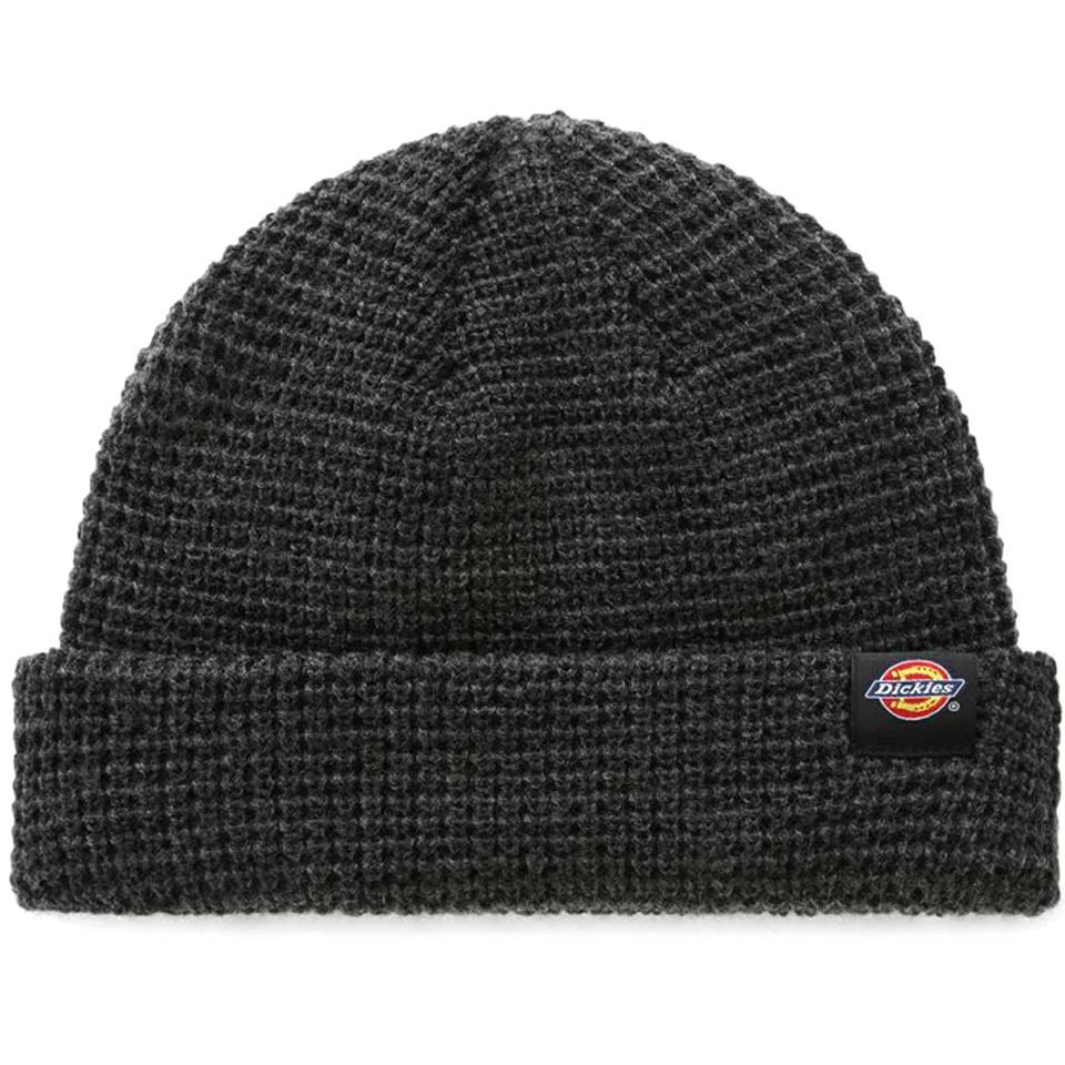 Dickies Woodworth Waffle Hat - Black 3 Dickies Woodworth Waffle Hat - Black