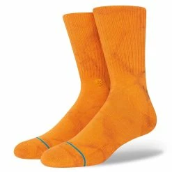 Stance Claze Crew Socks - Rust