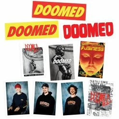 Doomed 10 Piece Sticker Set