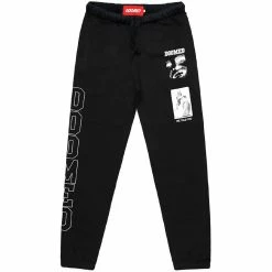 Doomed Covid Sweat Pants - Black