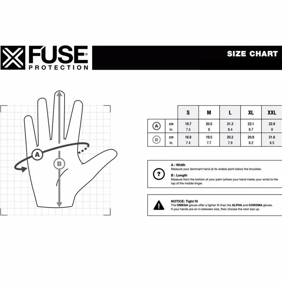 Fuse Chroma Night Panther Gloves - Black 5 Fuse Chroma Night Panther Gloves - Black - Image 3