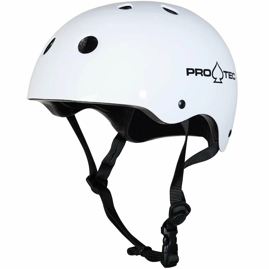 Pro-Tec Classic Helmet - Gloss White 4 Pro-Tec Classic Helmet - Gloss White - Image 2