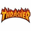 Thrasher Flame Logo 4.5" Patch