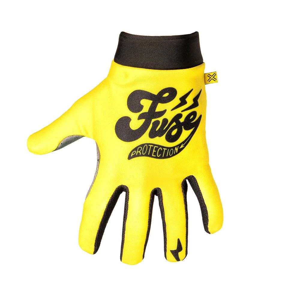 Fuse Omega Cafe Gloves - Yellow 3 Fuse Omega Cafe Gloves - Yellow