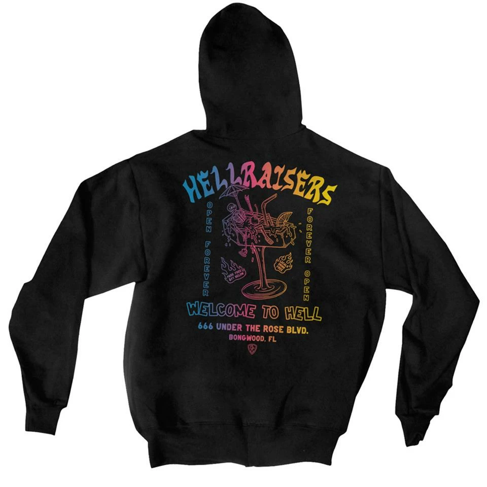 Subrosa Hellraisers Pullover Hoodie - Black 4 Subrosa Hellraisers Pullover Hoodie - Black - Image 2