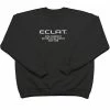 Eclat Techno Embroidery Crewneck - Black/White -Bikes sale f8921c9c 4958 4051 90a3 b0f5fba6fd04