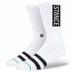 Stance OG Socks - White L/XL (8-12UK)