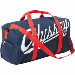 Odyssey Slugger Duffle Bag - Navy With Red Straps