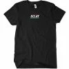 Eclat Pizza Place Embroidery T-Shirt - Black