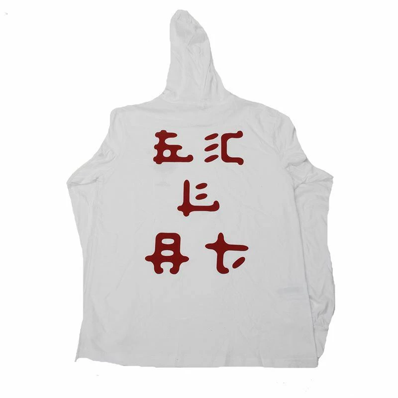 Eclat Vision Hooded Longsleeve Tee - White 4 Eclat Vision Hooded Longsleeve Tee - White - Image 2