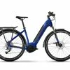 Haibike Trekking 8 Low 2022 Electric Hybrid 2 Haibike Trekking 8 Low 2022 Electric Hybrid -Bikes sale haibike trekking 8 low 2022 hybrid bike blue a