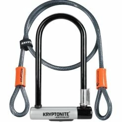 Kryptonite Kryptolok U-Lock With 4 Foot Kryptoflex Cable 2022 Accessories