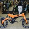 MiRider One Orange 2022 Folding Bike Electric